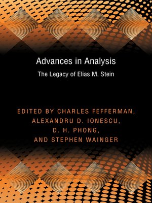 cover image of Advances in Analysis